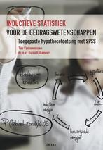Inductieve statistiek voor de gedragswetenschappen, Boeken, Verzenden, Zo goed als nieuw, Tim Vanhoomissen