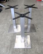 RVS Poot, Tafelpoot, Onderstel B40 x D40 x H74cm, Nieuw in verpakking