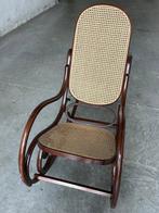 stile thonet - Chaise à bascule - Bois, paille de Vienne -