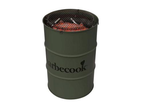 Veiling - Barbecook houtskool barbecue Edson legergroen, Tuin en Terras, Houtskoolbarbecues