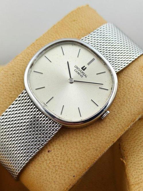 Universal Genève - Ellipse Mechanical Vintage Dress Watch -, Handtassen en Accessoires, Horloges | Heren