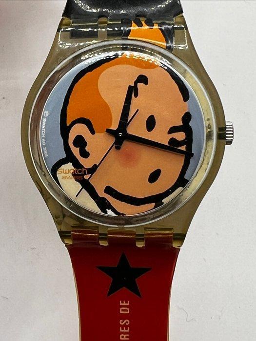 Tintin - 1 Swatch - Nieuwe batterij 03/2026 - Moulinsart -, Livres, BD | Comics
