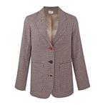 Alysi • geblokte wollen blazer • 34 (IT40), Kleding | Dames, Verzenden, Maat 42/44 (L), Nieuw, Alysi