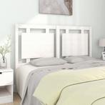 vidaXL Hoofdbord 140,5x4x100 cm massief grenenhout wit, Huis en Inrichting, Slaapkamer | Bedden, Verzenden, Nieuw