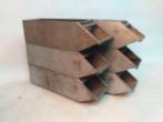 Industrieel design Bak - Metaal - 1960-1970 - Stalen stapel