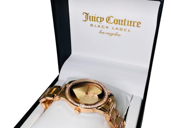 Veiling - Juicy Couture Black Label | Rose Gold Heart Dial, Handtassen en Accessoires, Horloges | Dames