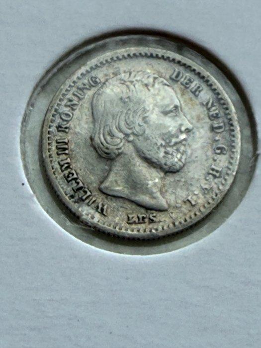 Nederland. Willem III. 5 Cents 1853, Postzegels en Munten, Munten | Nederland