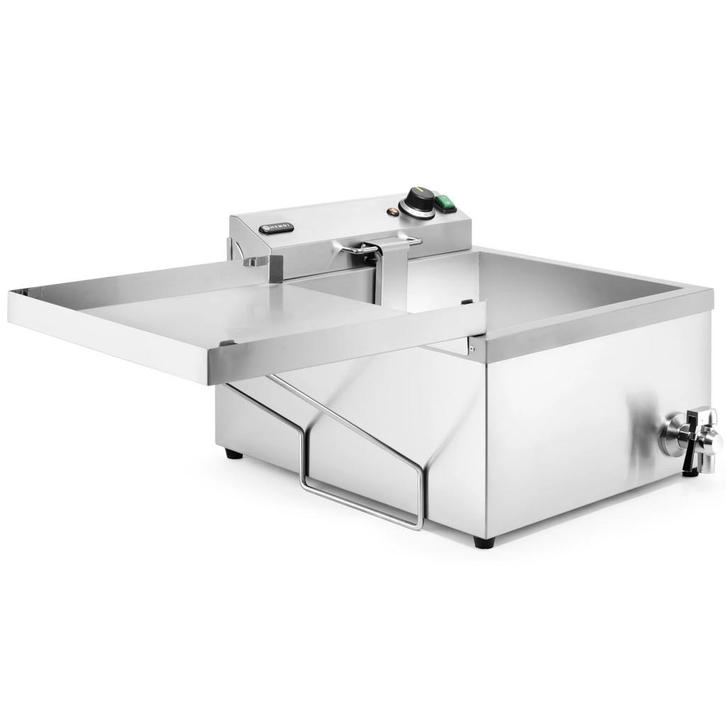 Deegwaren-/Visfriteuse | Elektrisch | 12L | 50°C/190°C |, Zakelijke goederen, Horeca | Keukenapparatuur, Nieuw in verpakking, Verzenden
