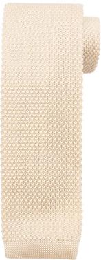 Suitable Knitted Stropdas Ecru TK-05 maat  Heren, Kleding | Heren, Stropdassen, Verzenden, Nieuw, Suitable