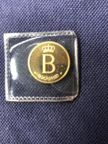 België. 1976 gouden penning beschikbaar voor biedingen
