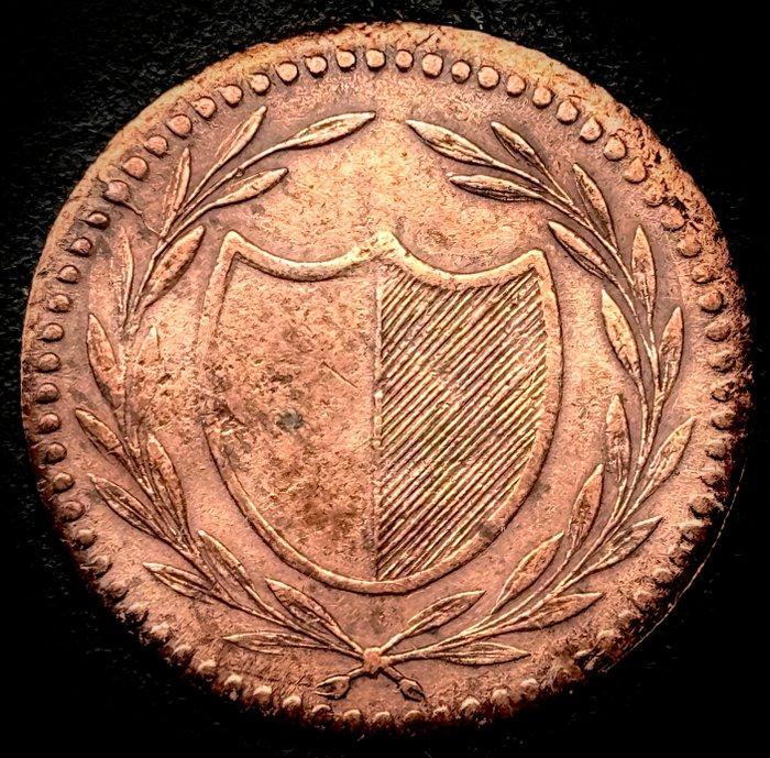 Nederland. Willem I. Bleyensteinse Duit 1819 (Zonder, Timbres & Monnaies, Monnaies | Pays-Bas