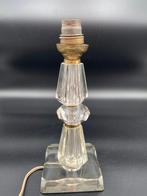 Superbe lampe à poser en cristal taillé - Art déco, Antiquités & Art