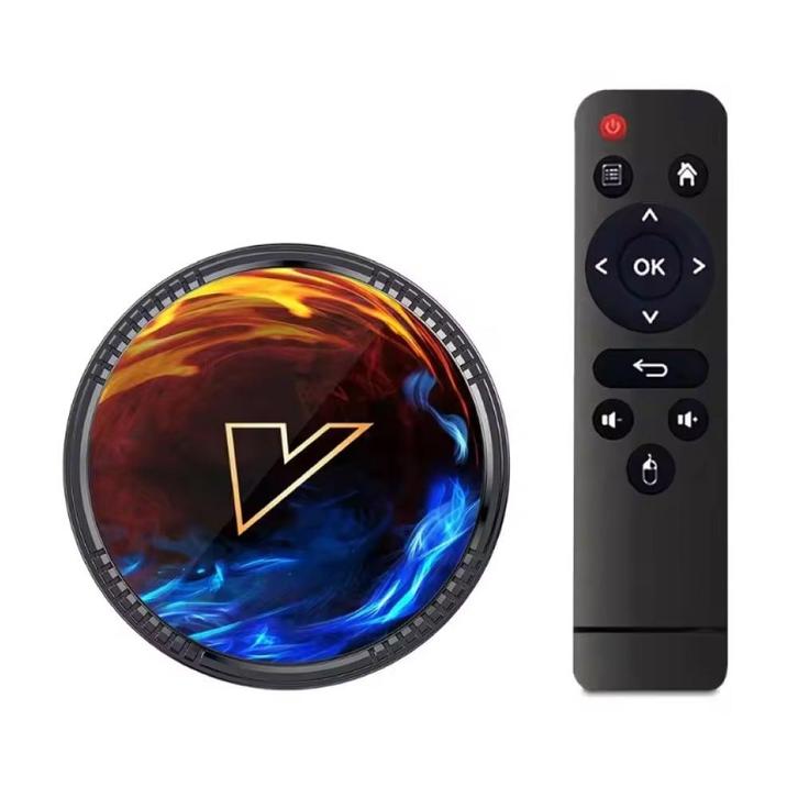 H1 TV Box Mediaspeler - Android 12.0 Kodi 8K - 4GB RAM -, Audio, Tv en Foto, Televisie-accessoires, Nieuw, Verzenden