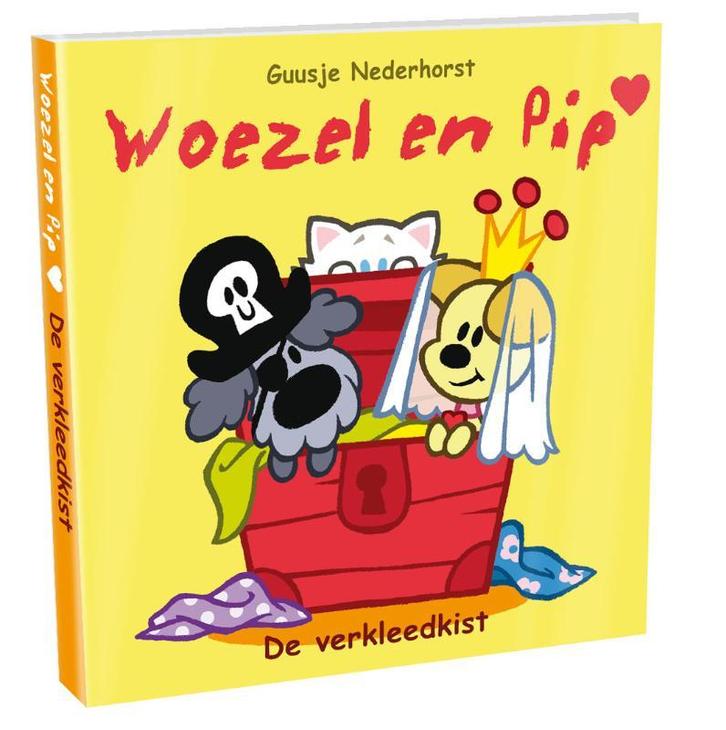 De verkleedkist / Woezel en Pip kartonnen boekjes, Boeken, Kinderboeken | Baby's en Peuters, Gelezen, Verzenden
