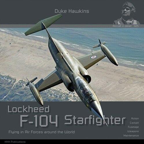 HMH Publications - AIRCRAFT IN DETAIL: LOCKHEED F-104, Verzamelen, Merken en Reclamevoorwerpen, Overige typen, Nieuw, Verzenden