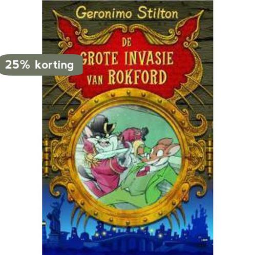 De grote invasie van Rokford / Geronimo Stilton-reeks, Boeken, Kinderboeken | Jeugd | onder 10 jaar, Gelezen, Verzenden