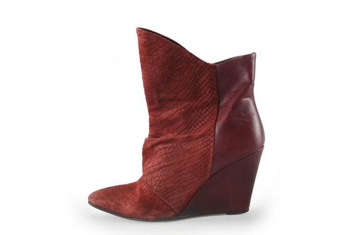 Supertrash Enkellaarzen in maat 36 Rood | 5% extra korting, Kleding | Dames, Schoenen, Rood, Gedragen, Lage of Enkellaarzen, Verzenden