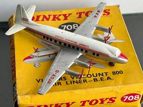 Dinky Toys 1:72 - Avion miniature - Vickers Viscount 800 Air, Hobby en Vrije tijd, Modelauto's | 1:5 tot 1:12