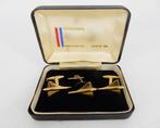 Verguld - Manchetknopen - Concorde, Gemaakt in Engeland, Antiek en Kunst
