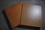 Accessoires Belgique - 2 albums de luxe Lindner avec, Gestempeld