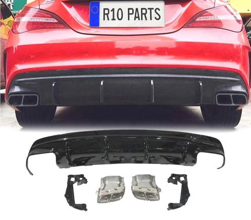 Diffuseur Arrière Pour Mercedes Cla W117 13-15 Look Cla45 No, Auto-onderdelen, Carrosserie, Verzenden