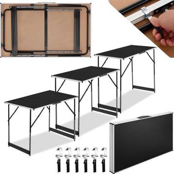 Tweedekans | TecTake Klaptafel – Aluminium Frame, 4 beschikbaar voor biedingen