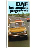 1970 DAF PROGRAMMA  VARIOMATIC BROCHURE NEDERLANDS, Ophalen of Verzenden