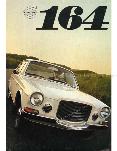 1968 VOLVO 164 BROCHURE NEDERLANDS, Boeken, Auto's | Folders en Tijdschriften