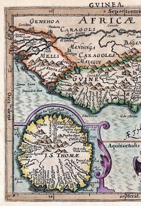 Afrique - Golfe de Guinée, Sierra Leone, Libéria, Côte, Boeken, Atlassen en Landkaarten