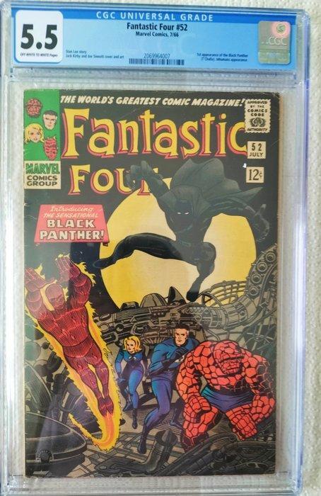 The Fantastic Four #52 - 1st appearance of the Black Panther, Boeken, Strips | Comics