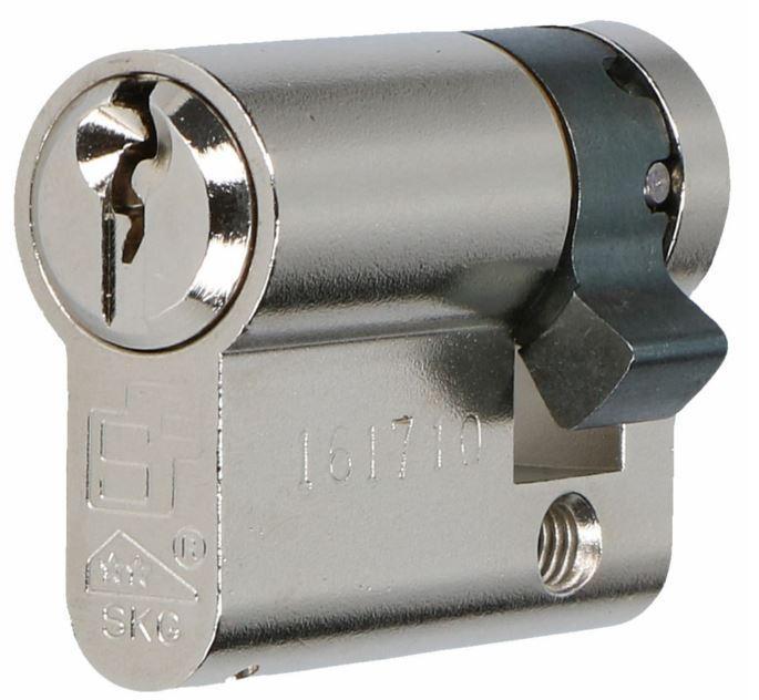 Enkele veiligheidscilinder S2 SKG2 35/10, Doe-het-zelf en Bouw, Hang- en Sluitwerk, Klink of Kruk, Nieuw, Overige materialen