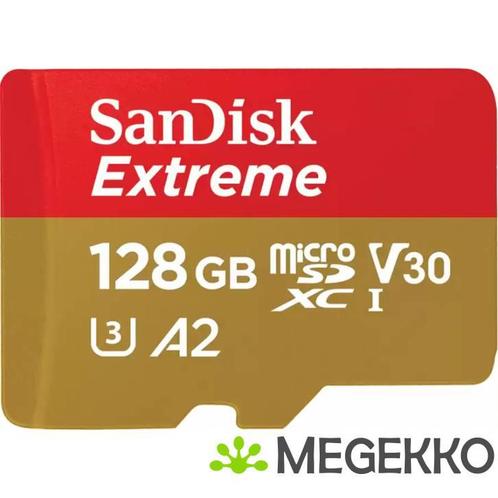 SanDisk Extreme 128GB MicroSDXC Geheugenkaart, Computers en Software, Overige Computers en Software, Nieuw, Verzenden