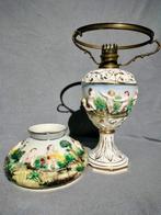 capodimonte - Lampe montée sur vase - Porcelaine - Lampe, Antiek en Kunst