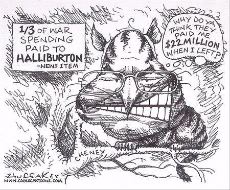 Pentekening Amerika - Halliburton bonanza (lijst optie), Antiek en Kunst, Kunst | Tekeningen en Fotografie, Verzenden