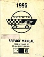 1995 CHEVROLET CORVETTE WERKRPLAATSHANDBOEK ENGELS, Autos : Divers, Modes d'emploi & Notices d'utilisation