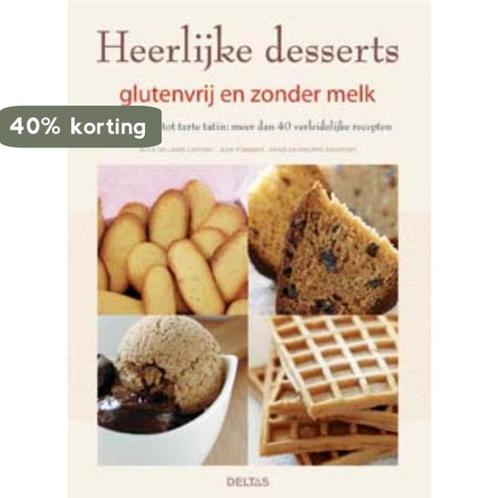 Heerlijke desserts glutenvrij en zonder melk 9789044721614, Boeken, Kookboeken, Zo goed als nieuw, Verzenden