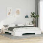vidaXL Bedframe Wit 180 x 200 cm, Huis en Inrichting, Slaapkamer | Bedden, Verzenden, Nieuw