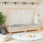 vidaXL Kinderbedframe 90x200 cm massief grenenhout, Kinderen en Baby's, Kinderkamer | Bedden, Verzenden, Nieuw