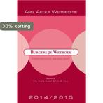 Burgerlijk wetboek / 2014/2015 / Ars Aequi Wetseditie, Boeken, Verzenden, Gelezen