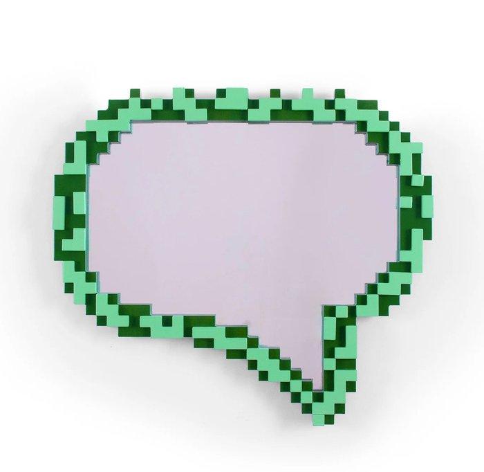Seletti - Roberto Bruno - Pixel mirror - Message - Miroir -, Antiek en Kunst, Kunst | Designobjecten