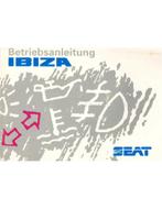 1994 SEAT IBIZA INSTRUCTIEBOEKJE DUITS, Autos : Divers, Modes d'emploi & Notices d'utilisation