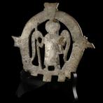 Byzantijns Brons Finial van Sint-Michael de Aartsengel,