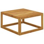 vidaXL Salontafel 68x68x29 cm massief acaciahout, Tuin en Terras, Tuinsets en Loungesets, Verzenden, Nieuw