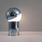 Lampe de table - Verre, métal chromé - dans le style de