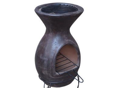 Sol-y-Yo Barbecue terrashaard Acapulco rood ø46/100 cm, Tuin en Terras, Tuinhaarden, Nieuw, Verzenden