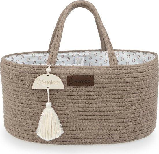 2dekans | Yunioo® Luiertas en Commodemandje  Luiermand voor, Huis en Inrichting, Woonaccessoires | Schalen en Manden, Ophalen of Verzenden