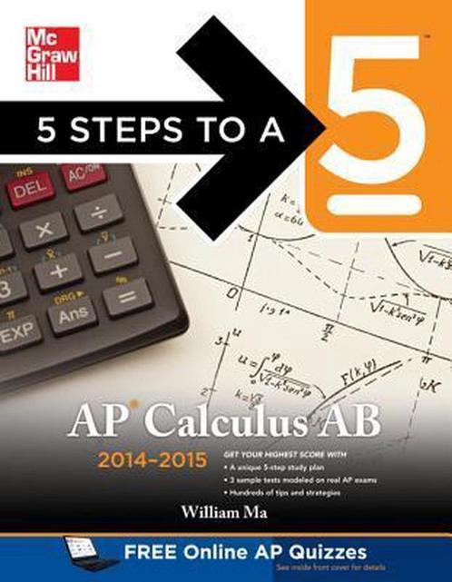 5 Steps to a 5 AP Calculus AB, 2014-2015 Edition, Livres, Livres Autre, Envoi