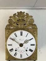 Horloge comtoise -  Antique Laiton - 1800-1850 - Dieu Soleil, Antiquités & Art