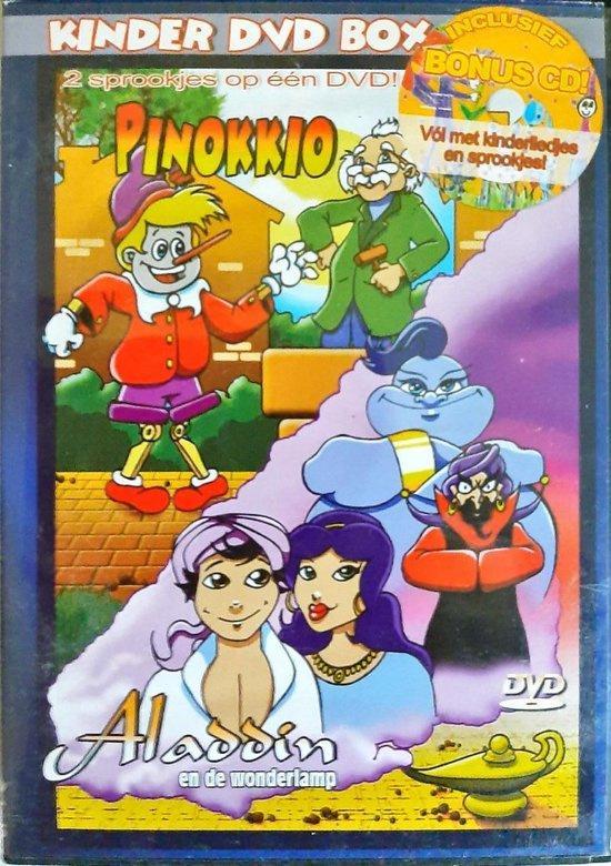 Pinokkio en Aladdin (dvd tweedehands film), Cd's en Dvd's, Dvd's | Actie, Ophalen of Verzenden
