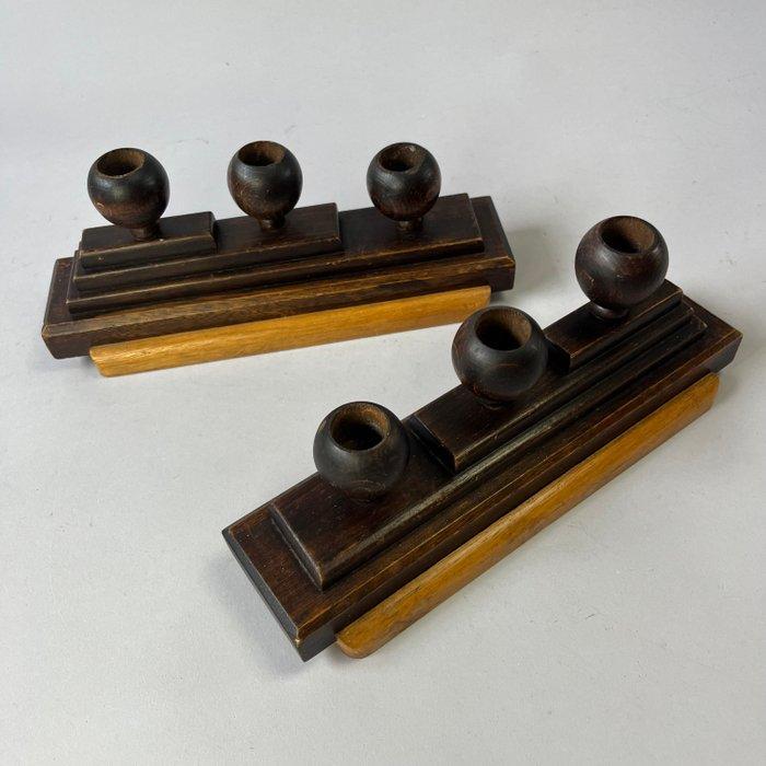 Chandelier Art Déco - École dAmsterdam - Ensemble, Antiquités & Art, Art | Objets design